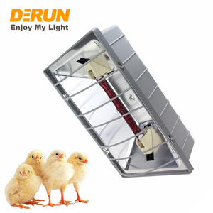 Gà hồng ngoại nhẹ lũ gà bò sát vật nuôi 250W Đỏ nhiệt đèn động vật chăn nuôi sưởi ấm đèn, IR-HEATING-R7S - Product Image 3