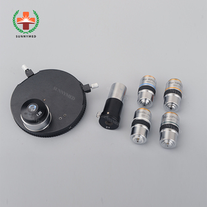 Microscopio Biologico a Condensatore SY-B129T Compatibile con <span class=keywords><strong>Obiettivi</strong></span> CCD 5MP 4x 10x 40x per l'Osservazione di Batteri - Product Image 5