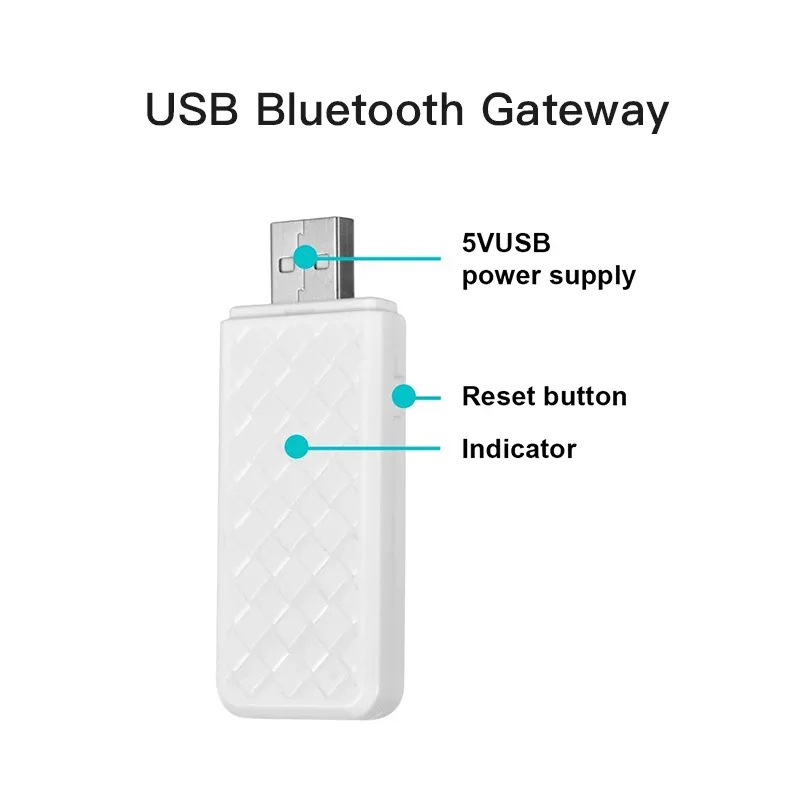 Rsh Tuya Multi-Mode Gateway Zigbee + Bluetooth Hub Draadloze Smart Home Apparaten Afstandsbediening Brug Compatibel Alexa Google
