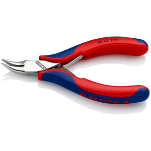 คีมอิเล็กทรอนิกส์พิเศษ KNIPEX 35 42 115 พร้อมด้ามจับหลายส่วนประกอบ 115 มม. - Product Image 2