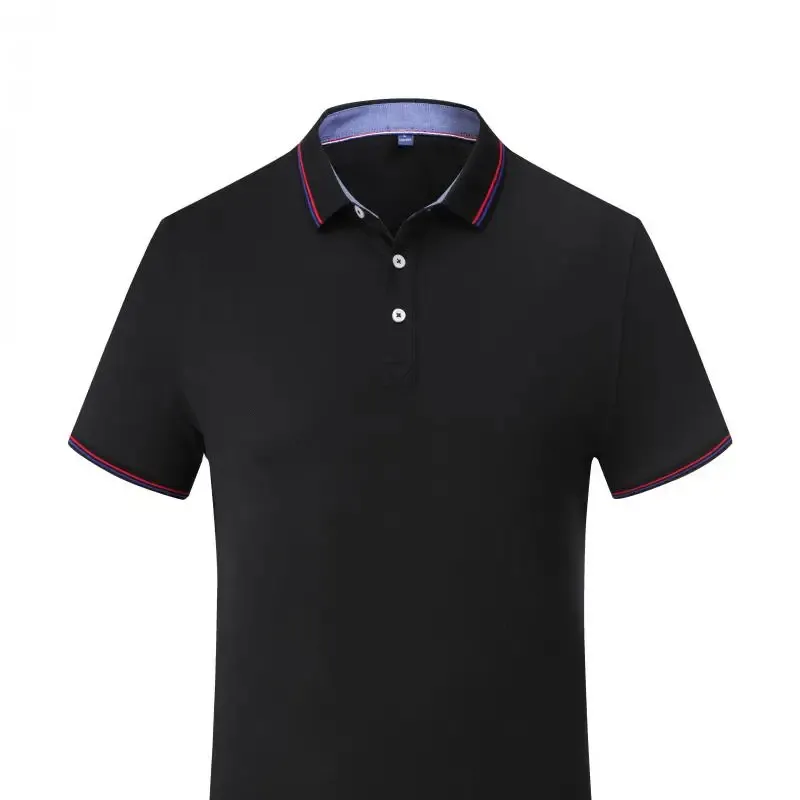 Individueller Druck Logo-T-Shirts Einheitliche 100% Polyester Baumwolle Polo für Mann Übergröße einfarbig Sport Golf Herren Polo-Shirts