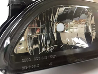 Faro Delantero Negro de Gran Venta Compatible con Toyota Corolla DX 93-97 81150-1A491 81110-1E221