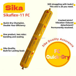 Scellant silicone neutre MKX46 Sikasil 310 ml, adhésif de qualité construction pour applications sur métal et verre - Product Image 2