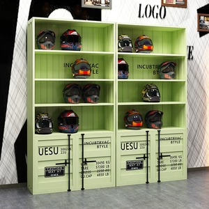 <span class=keywords><strong>ตู้</strong></span>โชว์สไตล์อินดัสเทรียลจาก<span class=keywords><strong>ตู้</strong></span>คอนเทนเนอร์เชิงพาณิชย์ ชั้นวางเหล็ก ชั้นวางไวน์ ชั้นวางหมวกกัน<span class=keywords><strong>น็อค</strong></span>มอเตอร์ไซค์ - Product Image 1