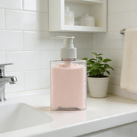 Fabricante Profesional de Envases Cosméticos Redondos de Plástico PET Vacíos de 250ml y 500ml