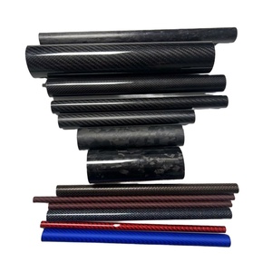 ท่อคาร์บอนไฟเบอร์แบบพรีเพรก 3K ทวิลล์ ผิวด้าน ขนาดเส้นผ่านศูนย์กลางภายในและภายนอกที่ปรับแต่งได้ สำหรับเสาธง อุปกรณ์เชื่อมต่อโดรน FPV - Product Image 5