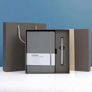 Promotion 2025 Fashion Notebook Box Gift Set With Pen High-End Business Office <b>Notepad</b> Enterprise <b>A5</b> Business Notebook Gift - Product Image 3