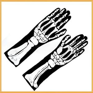 Vrouwen Kousen Hoge Sokken Handschoenen Set Halloween Party Cosplay Kostuum Met Bloed Bevlekte Sokken Bloederige Sokken Voor Eng Zombiefeest - Product Image 3