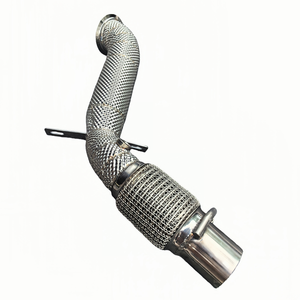 Tubo di Scarico ad Alto Flusso in Acciaio Inox DEX per BMW F30 <span class=keywords><strong>F20</strong></span> F21 316i 116i 118i <span class=keywords><strong>N13</strong></span> 1.6L Turbo 2011-2016 - Product Image 1