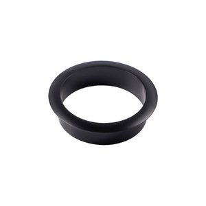 Cache-trou décoratif rond en alliage de zinc Shengshimingxin, noir mat, 19mm, 25mm, 30mm, 35mm, 50mm, 60mm, pour mur et bureau - Product Image 1