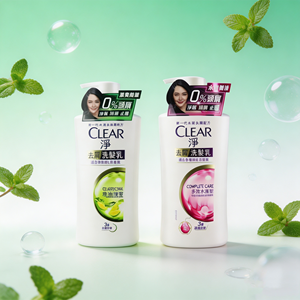 <b>Oil</b> Control CLEAR Anti <b>Dandruff</b> Shampoo Reduce Excess Grease Refresh <b>Scalp</b> Long Lasting Clean Hair - Product Image 2