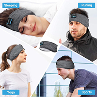 Écouteurs Bluetooth personnalisés pour le sport et la musique, avec bandeau doux pour le sommeil, certifiés CE FCC Rohs, pour le yoga et la course à pied
