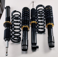 Kit de Suspension Sport EPMAN Type Combiné Fileté Ressorts Amortisseurs Avant Arrière pour Nombreux Modèles de Voitures