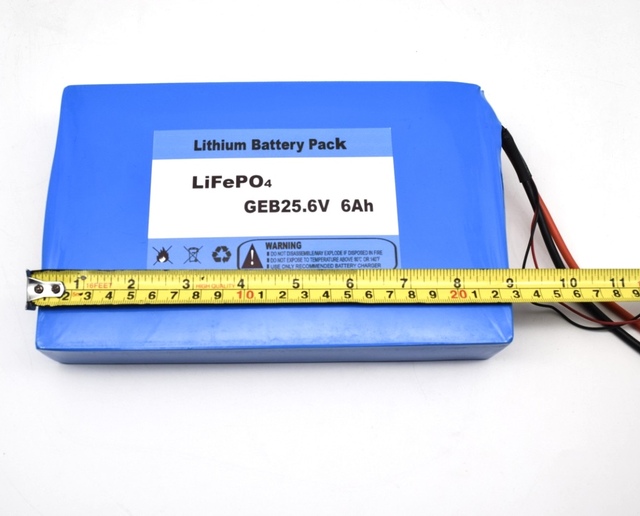 8S 26700 32700 Solar System Lithium Ion Battery 24V 25.6V 4Ah 6Ah 10Ah Lifepo4 Storage Battery for Solar Power LED Street Light