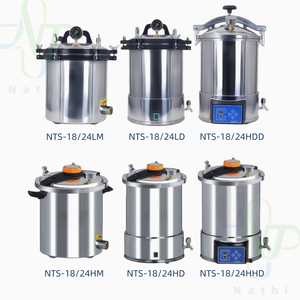 Esterilizador de Alimentos Portátil Automático Nathi de Acero Inoxidable 304 con Caldera de 18L/24L para Esterilización por Vapor a Alta Temperatura - Product Image 6