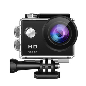 Función de grabación Ausek Pro vlog 9 <span class=keywords><strong>Camara</strong></span> 1080 Hd Sport <span class=keywords><strong>Action</strong></span> Camera Black - Product Image 1