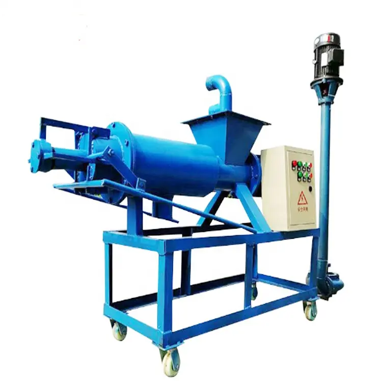 Machine de séparation de l'eau de fumier de volaille/séparateur de liquide solide pour les excréments d'animaux de haute qualité