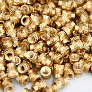 Đồng thau mét M2 M3 M4 M5 M6 M8 có khía chủ đề chèn hạt cho ép phun - Product Image 6