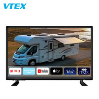 22 "RV Web OS Smart TV 1.5G 8G téléphone miroir Marine Caravana Android télévision ensemble montage mural Camping en plein air 12V DC voiture TV
