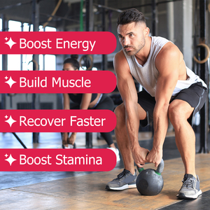 OEM ODM <b>Creatine</b> Monohydrate Gummies with <b>Creatine</b> Monohydrate Boost Energy Build Muscle Recover Faster Boost Stamina - Product Image 5