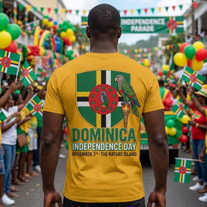Camiseta Poker Run <span class=keywords><strong>Dominica</strong></span> 2026, <span class=keywords><strong>Isla</strong></span> del Caribe, Personaliza tu Texto, Manga Corta, Poliéster, Camisetas para Hombre POD - Product Image 4