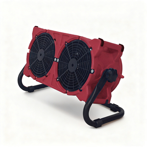 Onedry 1400CFM, positions de séchage multiples, chaîne en étoile, ventilateur axial double, souffleur d'air pour la restauration des dommages causés par l'eau - Product Image 5