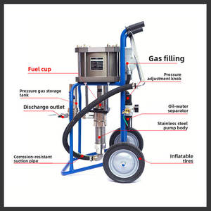 Máquina Portátil Eléctrica de Pulverización de Pintura sin Aire para Paredes - Product Image 3