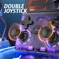 Console de jeu portable Mooden M18 Pro, manette rétro arcade avec double poignée, connectivité Wi-Fi pour les joueurs de jeux TV et de console