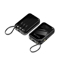 Power Bank dengan Baterai Lithium Ion Tipe C Adaptor AC Buatan Cina