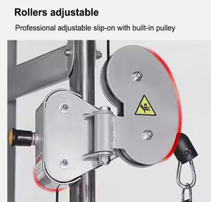 Equipo de <span class=keywords><strong>Gimnasio</strong></span> Comercial, Máquina Multifuncional de Musculación, Estación de Ejercicio Ajustable con <span class=keywords><strong>Polea</strong></span> Doble, Material de Acero - Product Image 3