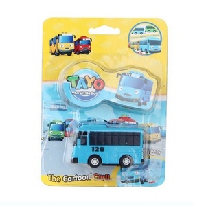 เด็ก <span class=keywords><strong>Tayo</strong></span> แท็กซี่ของเล่นเลื่อนรถ Blister Card HJ185645 - Product Image 1