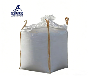 Sac Jumbo FIBC Super Sack 1500 kg d'<span class=keywords><strong>occasion</strong></span>, 1 tonne, en PP respirant, pour produits chimiques, talc, dolomite, chargement en vrac - Product Image 2