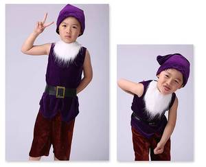 Disfraz Infantil de los Siete Enanitos para Actuaciones Escénicas, Cosplay de TV y Cine, Disfraz de Halloween para Niños - Product Image 4