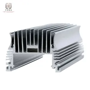 Disipador de calor led de aluminio, radiador de perfil de girasol 150 extruido, redondo, grande, personalizado, 4040mm