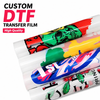 Feuille DTF PET personnalisée écologique pour Noël – Couleurs vives, performance optimale, désherbage facile, forte adhérence pour mélanges coton et polyester