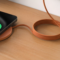 Chargeur sans fil magnétique ultra-fin 25W tendance 2026 avec support pliable, charge rapide, couleur personnalisable, directement de l'usine
