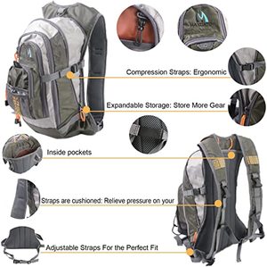<span class=keywords><strong>Chaleco</strong></span> de <span class=keywords><strong>pesca</strong></span> Paquete de <span class=keywords><strong>pesca</strong></span> <span class=keywords><strong>chaleco</strong></span>/<span class=keywords><strong>Chaleco</strong></span> de <span class=keywords><strong>pesca</strong></span> Sling Pack/<span class=keywords><strong>pesca</strong></span> <span class=keywords><strong>mochila</strong></span> impermeable de <span class=keywords><strong>pesca</strong></span> Rod rollo organizador bolsa - Product Image 6