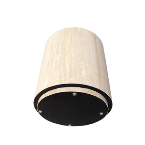 Tốt nhất người bán hiện đại phong cách Vòng đá tự nhiên travertine Bàn cà phê - Product Image 2