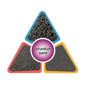 Kim cương cát phun cát loại bỏ rỉ sét, đánh bóng mài mòn, độ cứng cao đồng quặng cát - Product Image 5