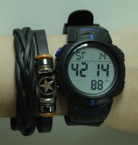 <span class=keywords><strong>SKMEI</strong></span> — montre numérique à grand cadran pour homme, accessoire d'extérieur, étanche, <span class=keywords><strong>1068</strong></span> - Product Image 3