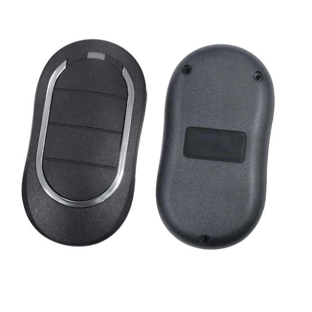 AT-4N Rolling Code 4-Channel 433.92 MHz Garage Door Remote Control Learning Metal Construction 100m Range Smart Home Automation
