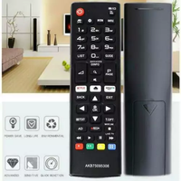 Control Remoto Universal AKB75095308 OEM ODM en Oferta, para Televisores Inteligentes LG, Botón de Mano Infrarrojo de Plástico con Código Fijo
