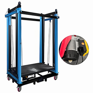 भारी शुल्क फैक्टरी निर्माण स्टील 7 मीटर 1 टन इलेक्ट्रिक मचान लिफ्ट टेलीस्कोपिक मल्टी कार्यात्मक मोबाइल प्लेटफॉर्म - Product Image 1