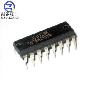 QZ original IC COMPTEUR BINAIRE 4 BITS 16-DIP Compteurs binaires synchrones 4 bits DIP16 SN74HC163N - Product Image 2