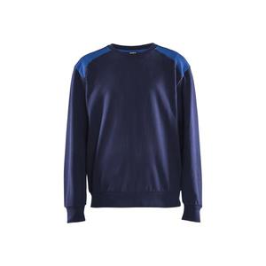 BLAKLADER - 358011588985XL Sudadera Azul marino/Azul aciano-EAN 7330509810408 WORK HOODIES - Product Image 1