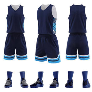 Maillots de basket-ball réversibles en mesh pour hommes, design personnalisé, été, confortables, respirants, anti-transpiration, impression par sublimation - Product Image 5