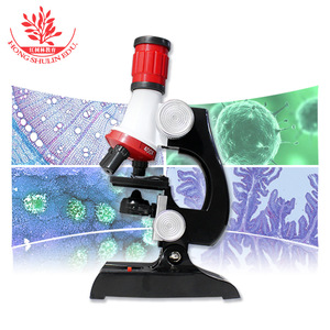 Wholesale children's <b>microscope</b> sets, high-magnification (1200x) plastic early education toys for cultivating science interest - Product Image 4