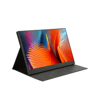 Monitor portátil Oem al por mayor 15,6 pulgadas 1920x1200 IPS Dual Tipo-C para teléfono portátil PC Monitor portátil