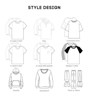 定制 T 恤，打造属于自己的品牌，厚重棉质 T 恤，男女通用，常规版型，空白，可印logo，180 200 Gsm 220 240 280 高品质 - Product Image 5