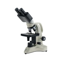 Optical Microscope PH23 Series Teaching Biological Binocular Microscope with LED Light Manual Focus IP65 Rated